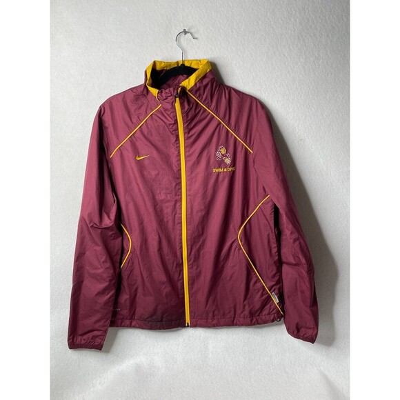 Nike Storm Fit Jacket Women's Size XLarge ASU Swim Dive Full Zip Insulated - Picture 1 of 16